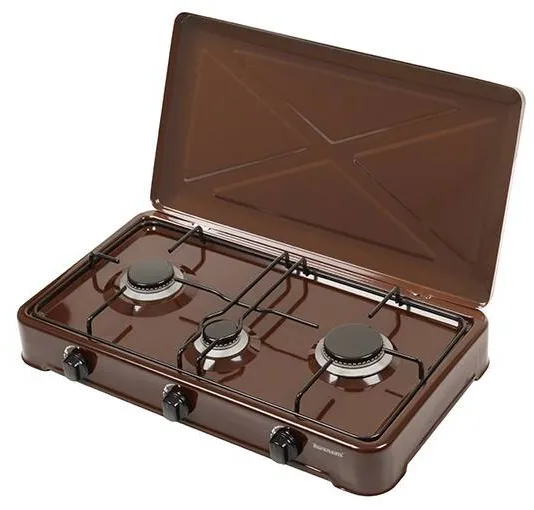 Plita Ravanson pe gaz cu 3 arzatoare K-03BR