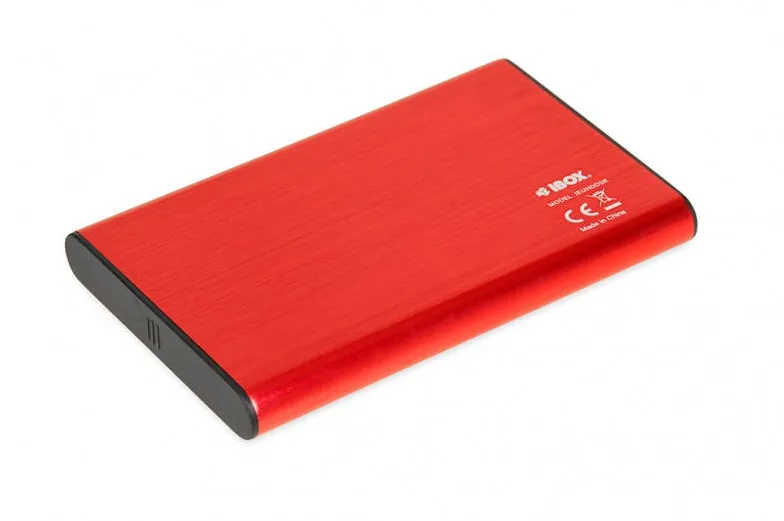 Rack IBOX HD-05 Enclosure HDD/SSD Red 2.5"