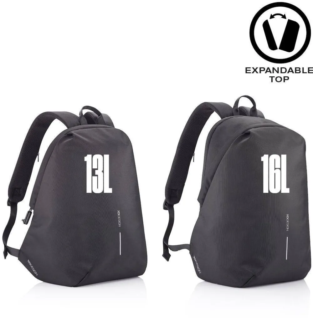 XD DESIGN Rucsac notebook 15.6 inch Bobby Soft, Black