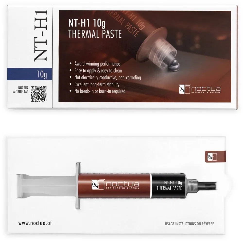 Pasta termoconductoare Noctua NT-H1, 10 grame