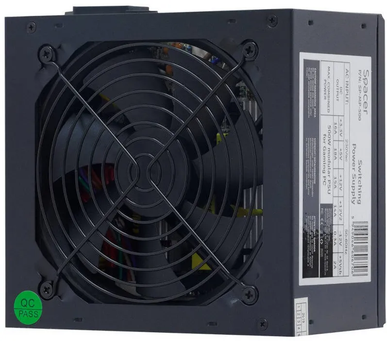 Sursa PC Spacer SP-MP-500, 80+, 500W