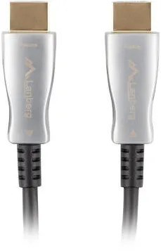LANBERG Cablu HDMI CA--20FB-0400-BK optical M/M 40m v2.0 4K AOC