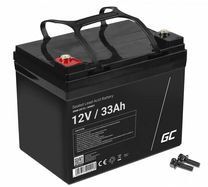 Green Cell AGM21 Baterie UPS Sealed Lead Acid (VRLA) 12 V 33 Ah