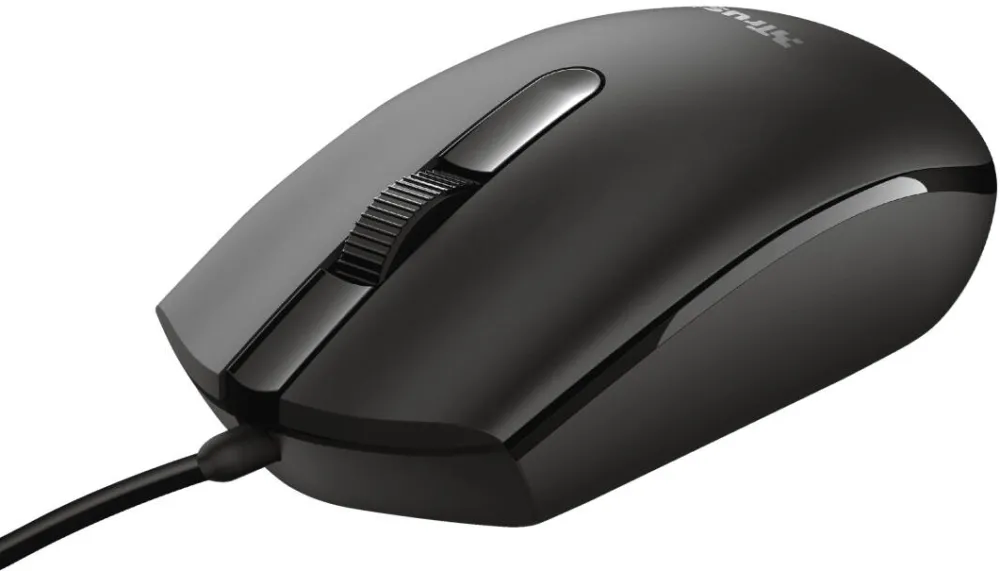 Mouse TRUST Basi Ambidextrous USB Type-A Optical 1200 DPI
