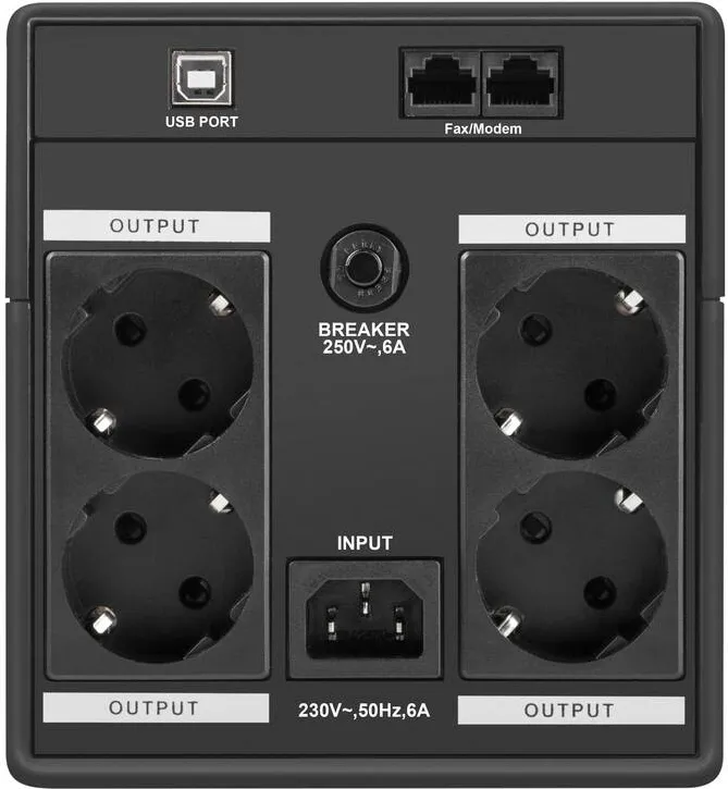 UPS Armac Emergency power supply Armac UPS HOME LINE-INTERACTIVE H/1500F/LED