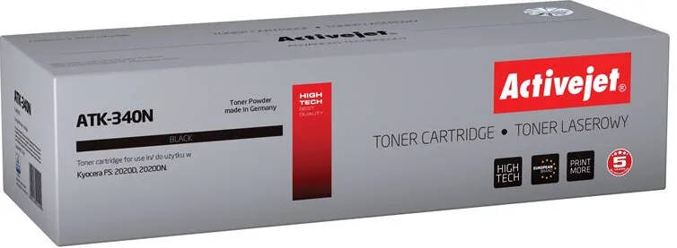 Toner imprimanta ACTIVEJET COMPATIBIL ATK-340N for Kyocera printer; Kyocera TK-340 replacement; Supreme; 12000 pages; black