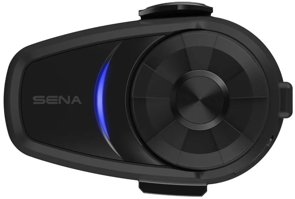 Casti Bluetooth SENA 10S-01D motorcycle intercom 4 channels 1600 m Black
