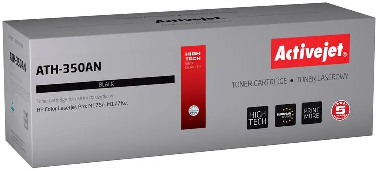 Toner imprimanta ACTIVEJET Compatibil ATH-350AN for HP printer; HP CF350A replacement; Supreme; 1300 pages; black
