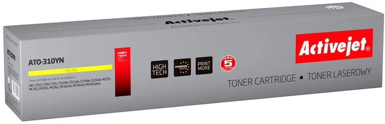 Toner imprimanta ACTIVEJET Compatibil ATO-310YN for OKI printer; OKI 44469704 replacement; Supreme; 2000 pages; yellow