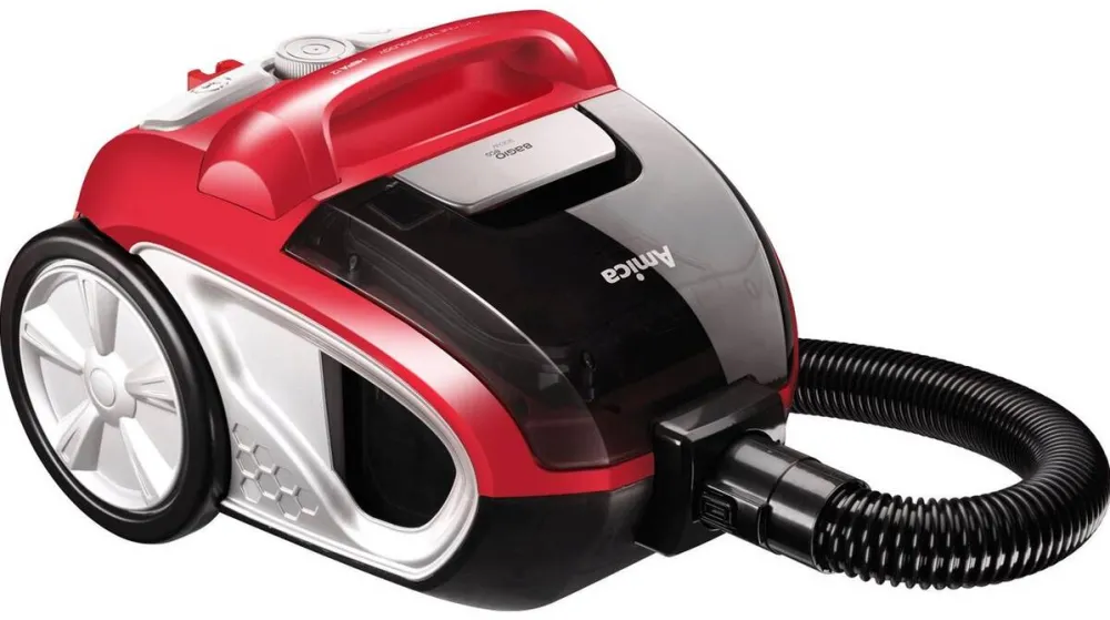 Aspirator Amica Fara sac BAGIO VM3044,  2 l,  900 W, Rosu