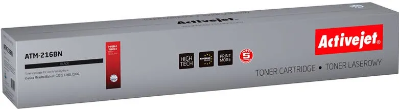 Toner imprimanta ACTIVEJET Compatibil ATM-216BN for Konica Minolta printer; Konica Minolta TN216K replacement; Supreme; 29000 pages; magenta