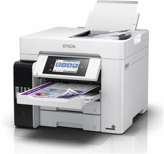 Imprimanta multifunctionala Epson EcoTank Pro L6580, InkJet CISS, Color, Format A4, Duplex, Retea, Wi-Fi, NFC, Fax