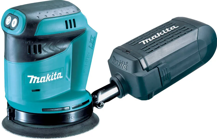 Makita DBO180Z Slefuitor excentric Li-Ion, 18 V fara acumulator in set