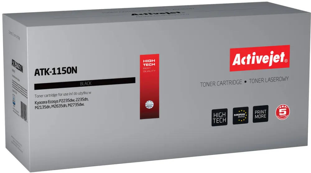 Toner imprimanta ACTIVEJET Compatibil ATK-1150N for Kyocera printer; Kyocera TK-1150 replacement; Supreme; 3000 pages; black