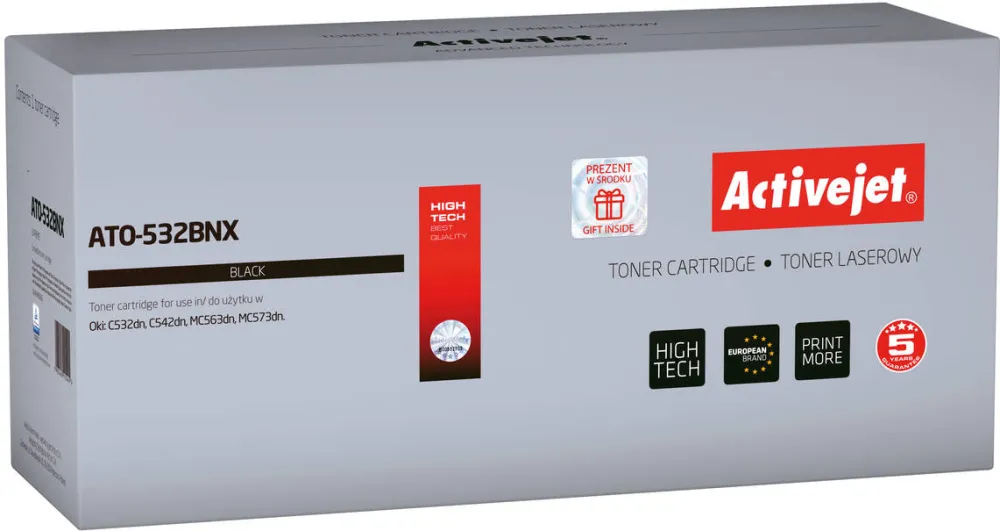 Toner imprimanta ACTIVEJET Compatibil ATO-532BNX for OKI printer; OKI 46490608 replacement; Supreme; 7000 pages; black