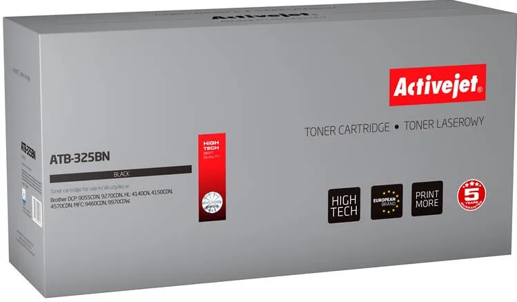 Toner imprimanta ACTIVEJET Compatibil ATB-325BN for Brother printer; Brother TN-325BK replacement; Supreme; 4000 pages; black
