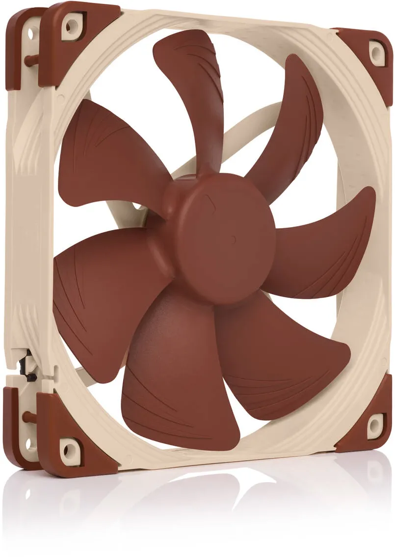 Noctua Ventilator NF-A14 14 cm Beige, Brown
