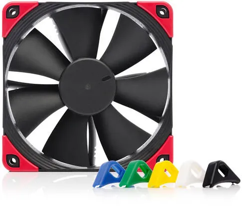 Noctua Ventilator NF-F12 PWM chromax.black.swap 12 cm