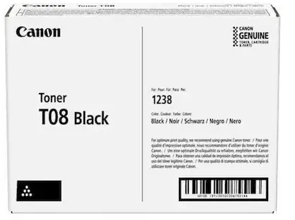 Toner imprimanta Canon T08 Black