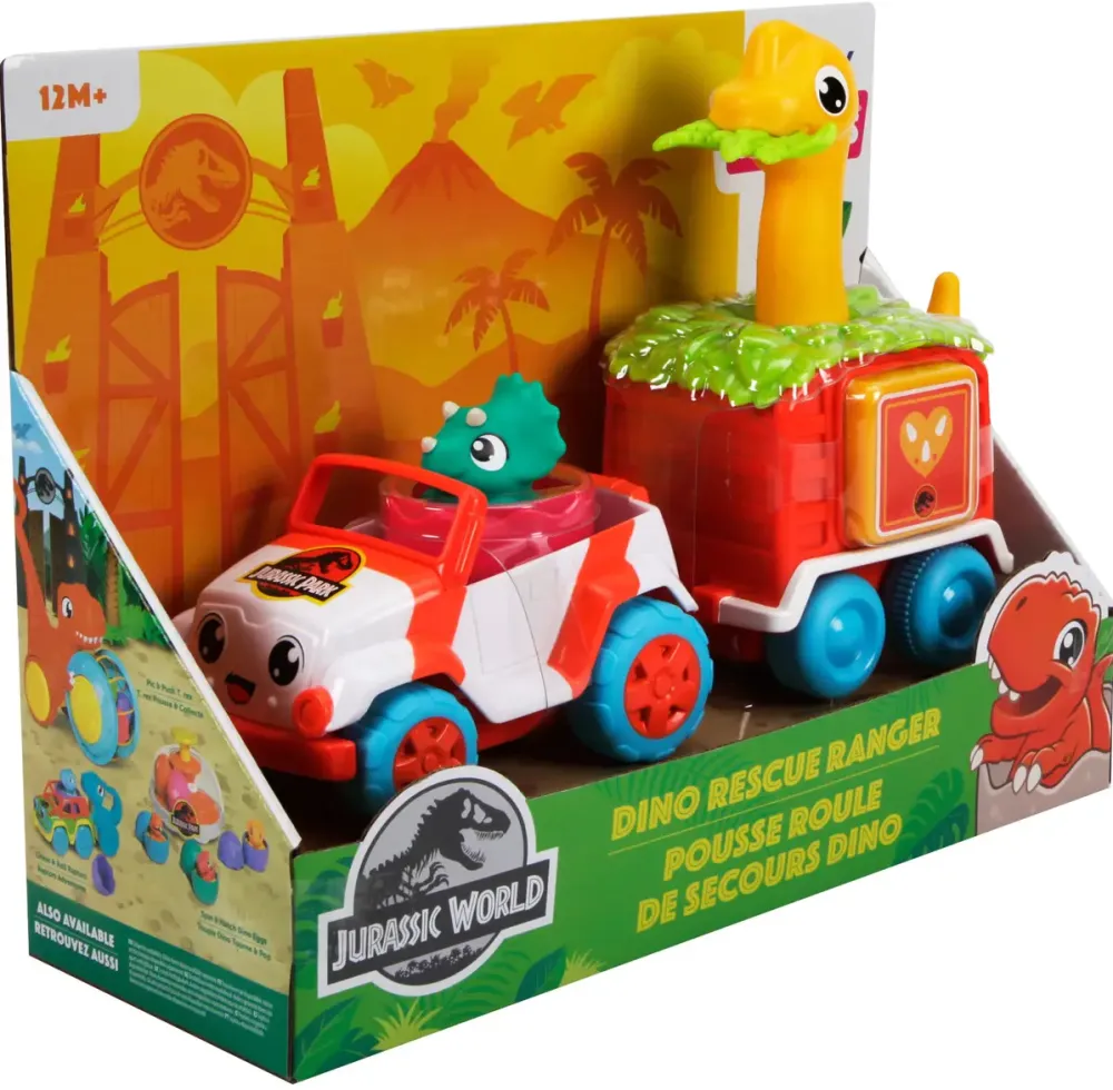 TOMY Jurassic World-Vehicul de salvare Dino R