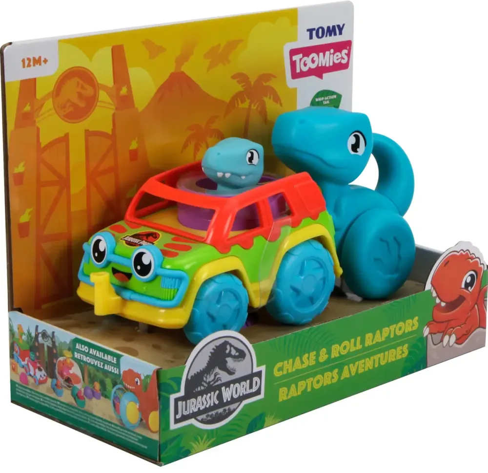 TOMY Jurassic World Chase and Roll, Aventura