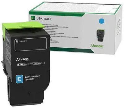 Toner imprimanta Lexmark 78C2XC0 Cyan
