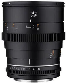 Obiectiv/Accesoriu Samyang MF 24mm T1,5 VDSLR MK2 Fuji X