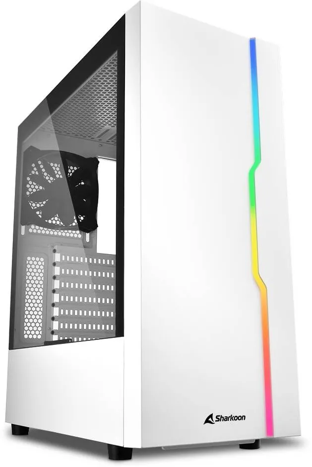 Carcasa PC Sharkoon Slider White RGB