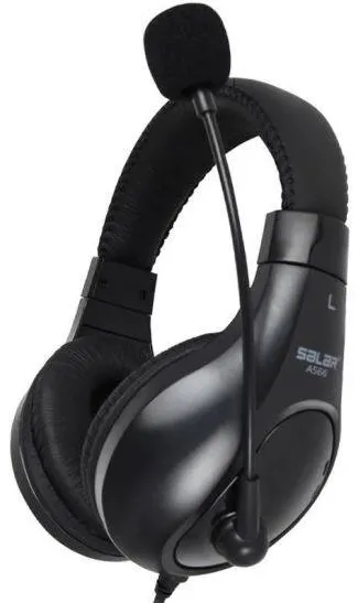 Casti Over-Head Somic Salar A566 negre