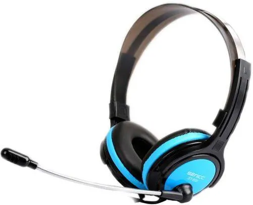 Casti Over-Head Somic Senicc ST-908 black-blue