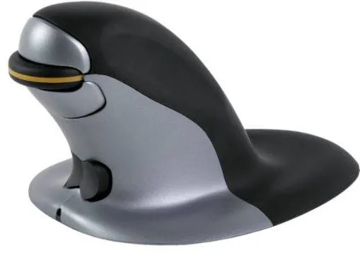 Mouse FELLOWES Penguin vertical ambidextru - wireless mic