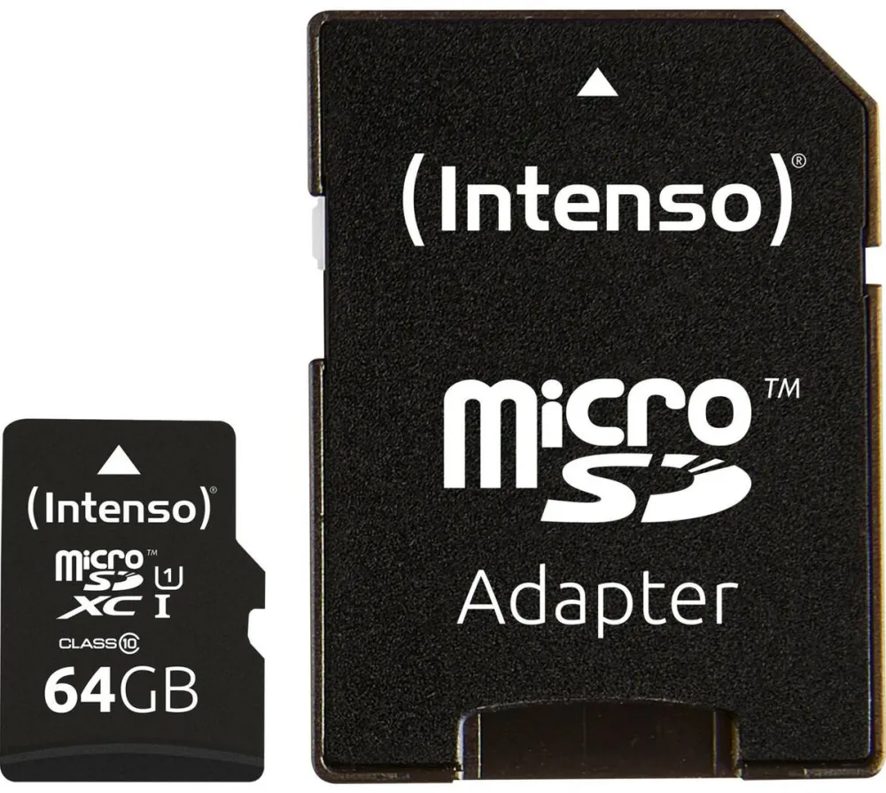 Card de Memorie Intenso microSDXC 64GB Class 10 UHS-I Premium