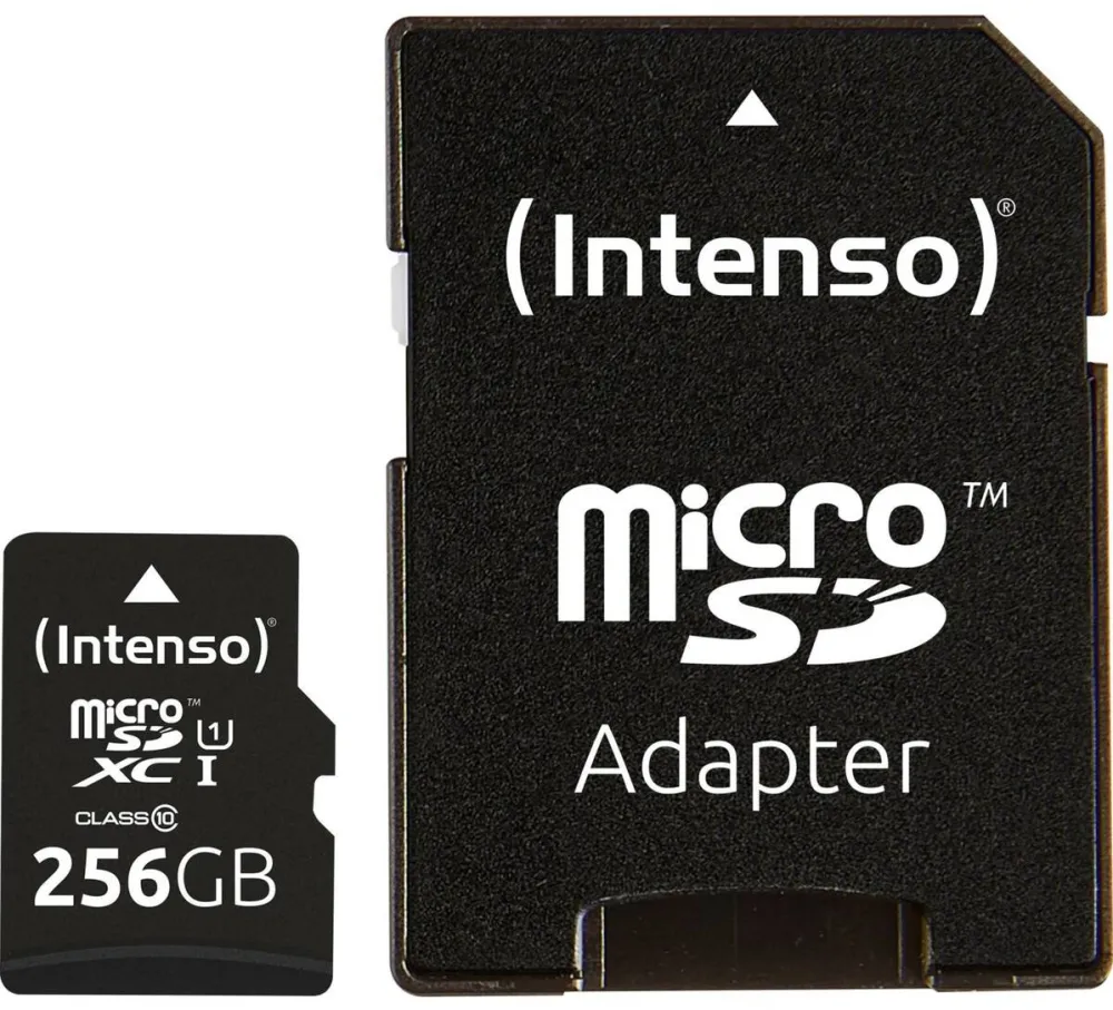 Card de Memorie Intenso microSDXC 256GB Class 10 UHS-I Premium