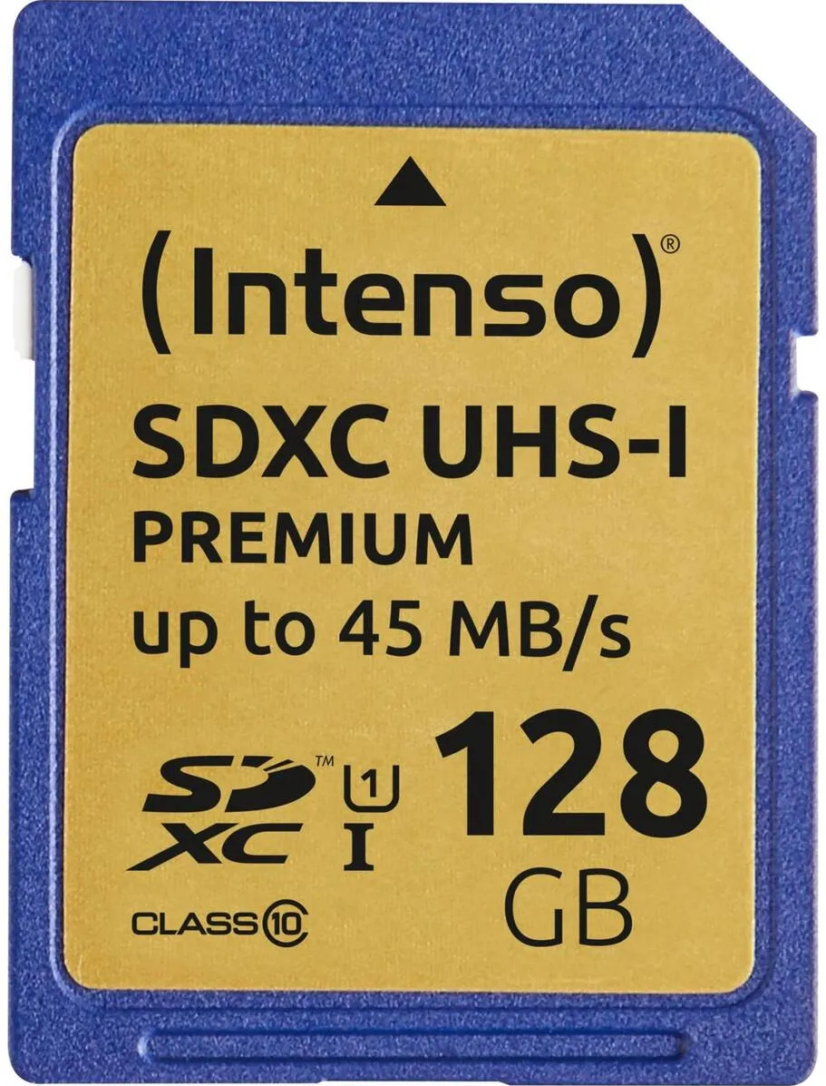 Card de Memorie Intenso SDXC 128GB Class 10 UHS-I Premium