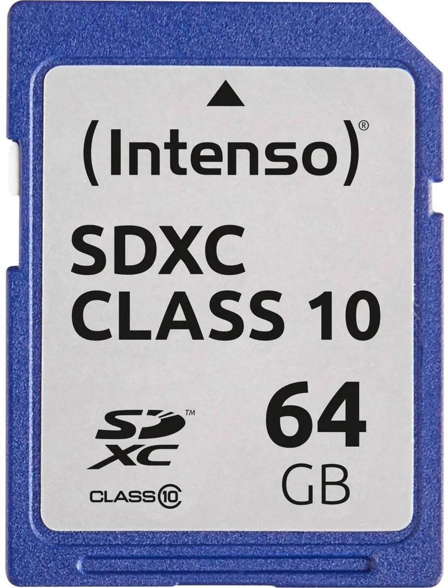 Card de Memorie Intenso SDXC 64GB Class 10