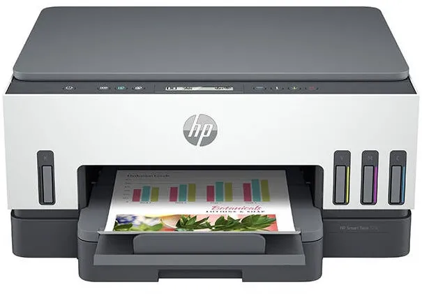 Imprimanta multifunctionala HP Smart Tank 720 All-in-One InkJet CISS, Color, Format A4, Duplex, Wi-Fi