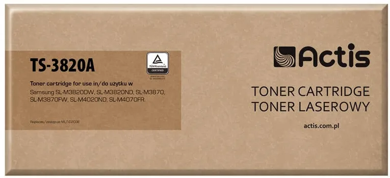 Toner imprimanta ACTIS Actis TS-3820A pentru imprimanta Samsung; Compatibil Samsung MLT-D203E; Standard; 10000 pagini; negru