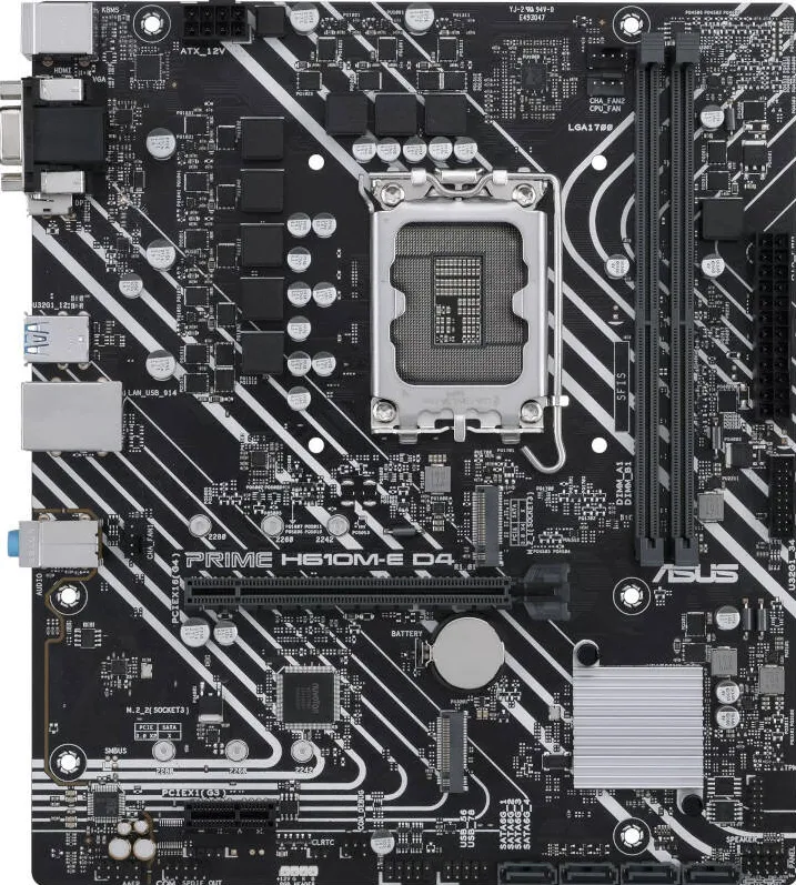 Placa de Baza Asus PRIME H610M-E D4-CSM