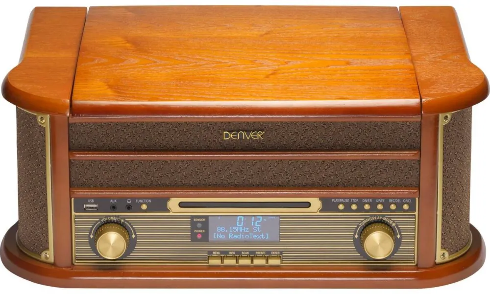 Mini-Sistem Audio DENVER MRD-51 Braun