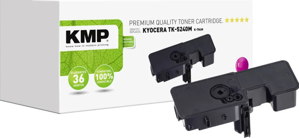 Toner imprimanta KMP K-T84M Toner magenta compatible w.  Kyocera TK-5240 M