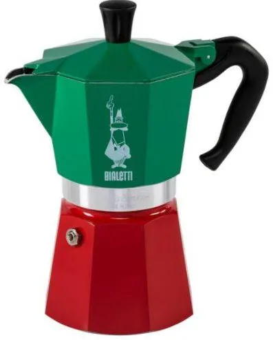 Cafetiera BIALETTI Moka Express 6TZ Italia Tricolore