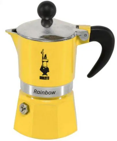 Cafetiera BIALETTI RAINBOW 1TZ galben