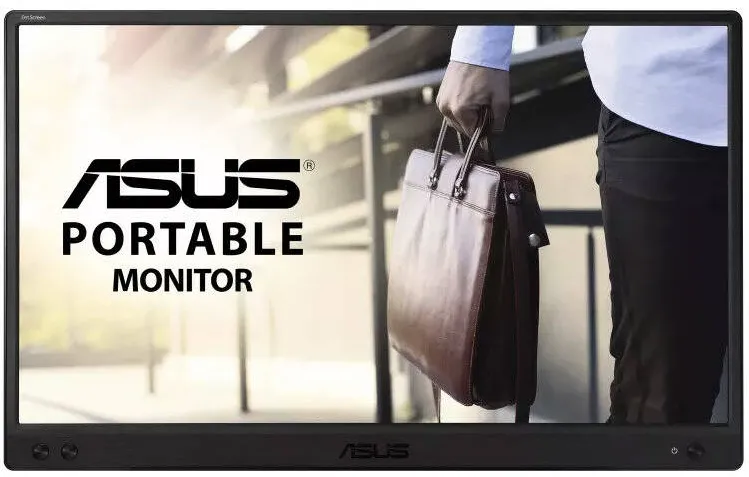 Monitor Asus LED Portabil MB166C 15.6 inch FHD IPS 5 ms Black