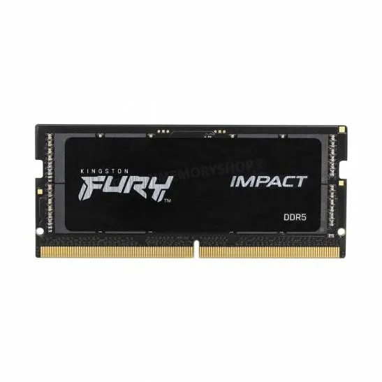 Memorie Laptop Kingston FURY Impact, 16GB, DDR5, 4800MHz, CL38, 1.1v