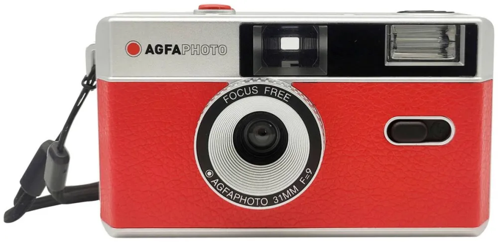 Aparat foto compact AgfaPhoto Reusable Photo Camera 35mm red