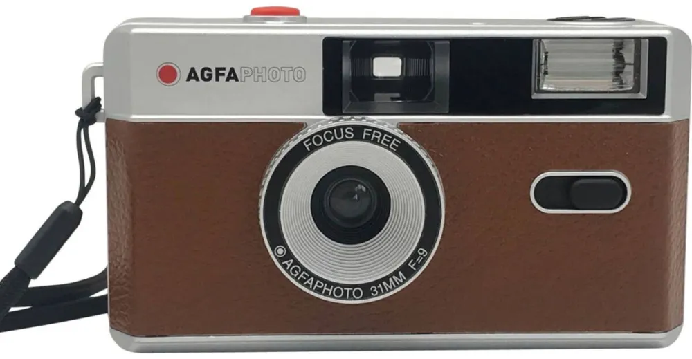 Aparat foto compact AgfaPhoto Reusable Photo Camera 35mm brown