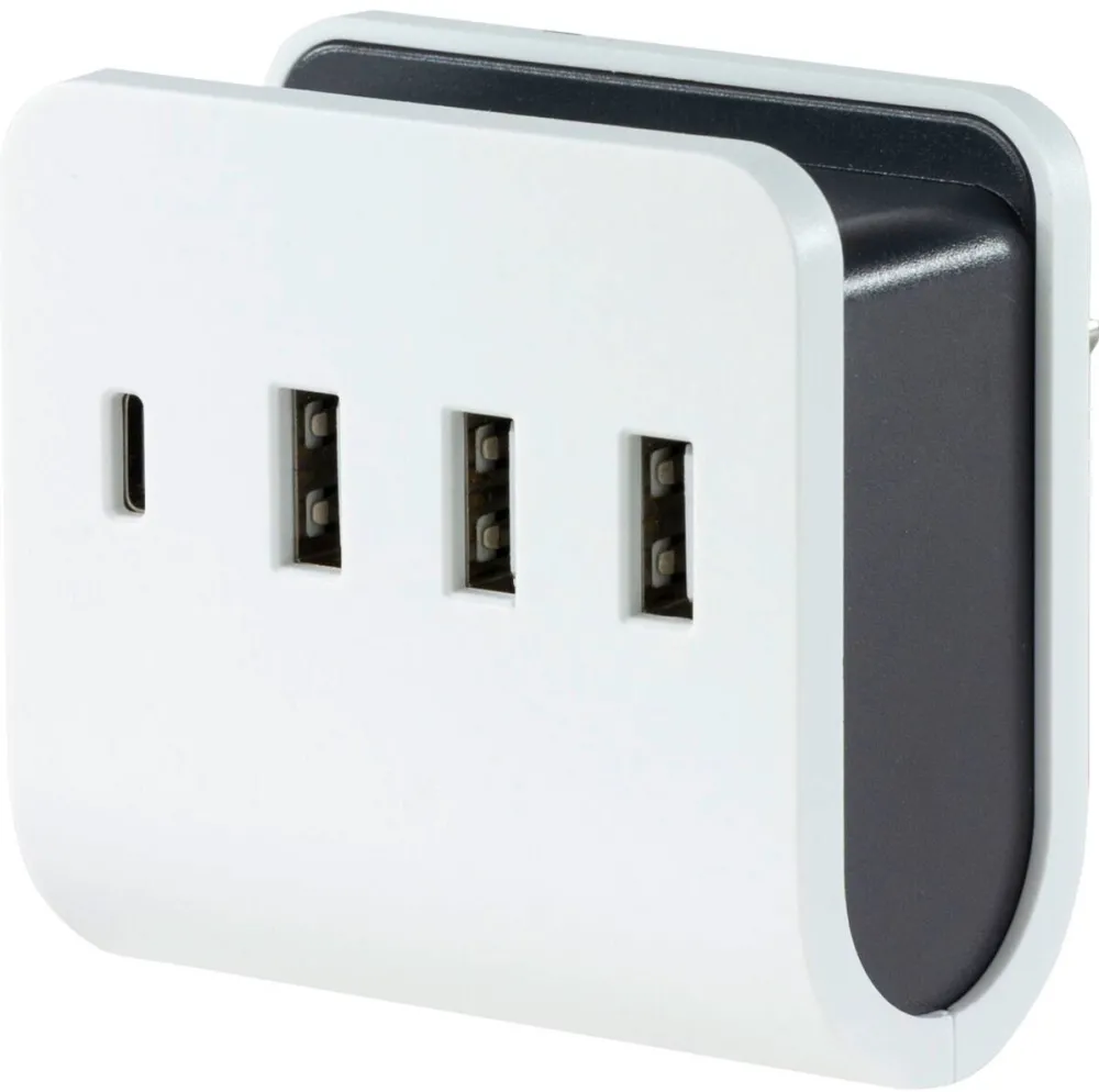 REV USB incarcator 3x USB-A 1x USB-C