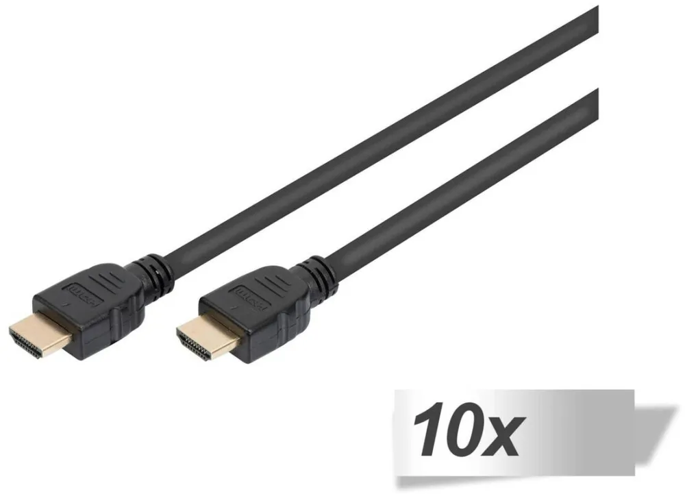 Assmann Cablu Date HDMI Ultra High Speed Type A connect. cable 1 m