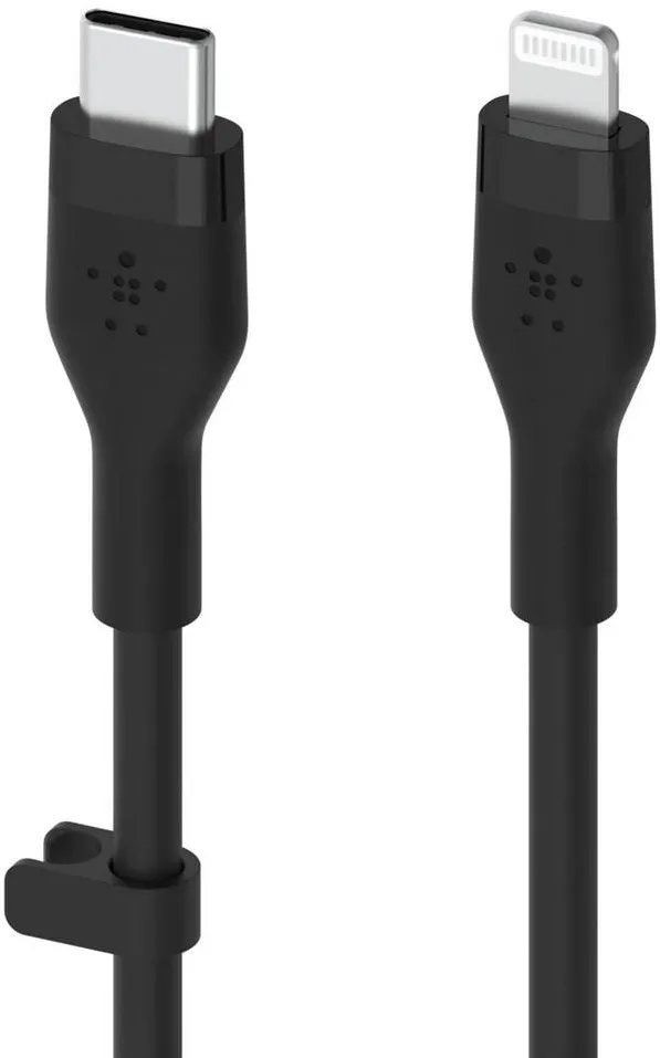 BELKIN Cablu Date Flex Lightning/USB-C 15W 2m, mfi, 15W, black CAA009bt2MBK