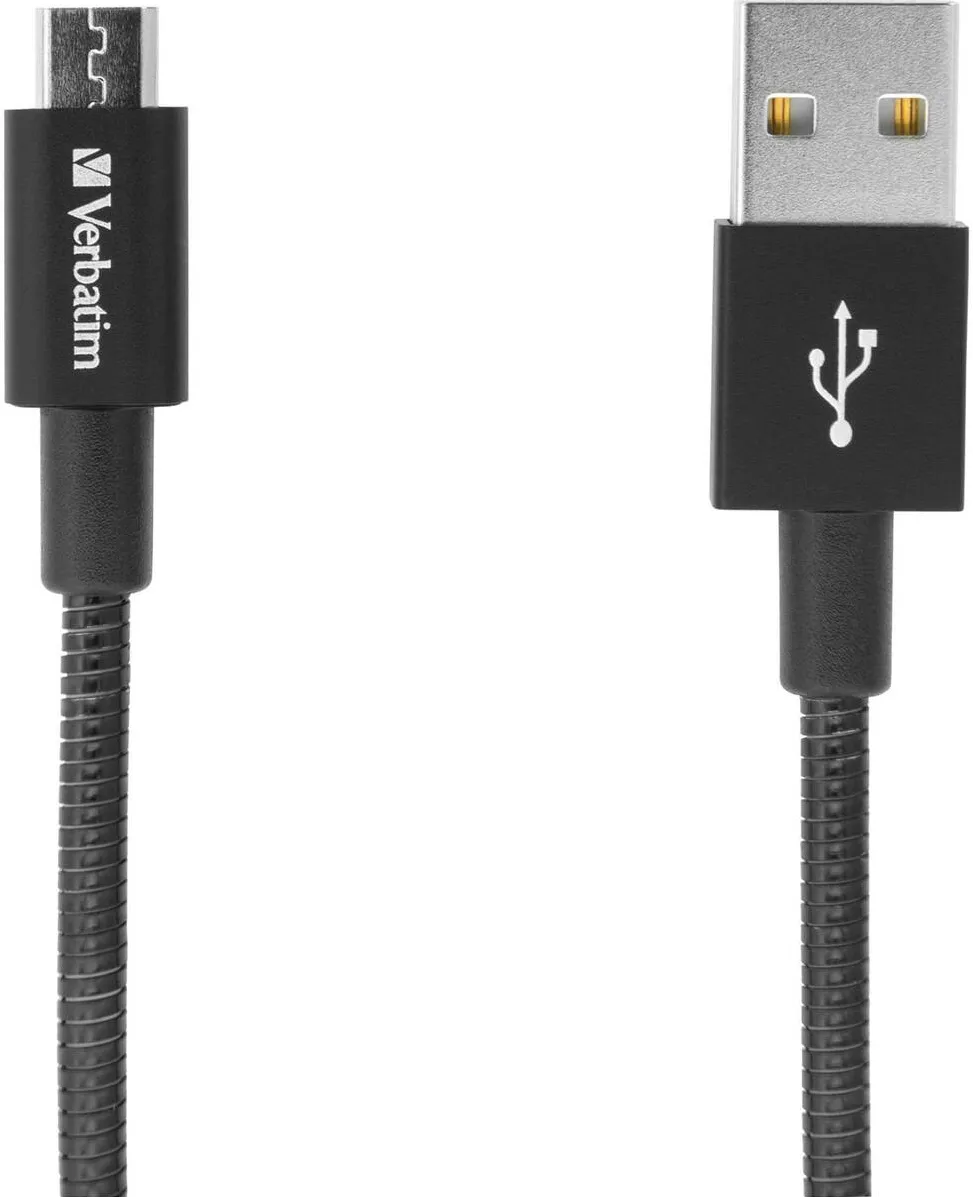 VERBATIM Cablu Date Micro USB Cable Sync & Charge 100cm black